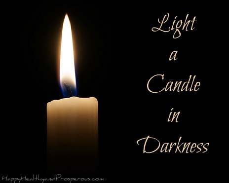 Light Candle in - Healthy & Prosperous