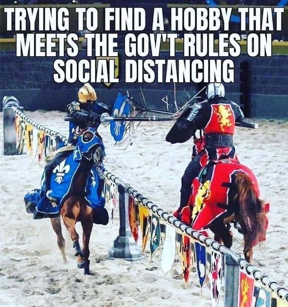 Funny Friday: Social distancing hobby - Happy, Healthy & Prosperous